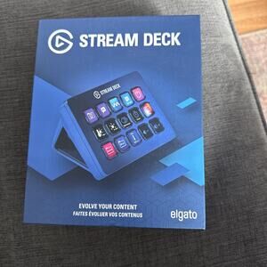 Elgato Stream Deck Live Content Creation Controller - Black, MK1, 15 Keys Works!